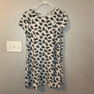 H&M Leaf-print Dress